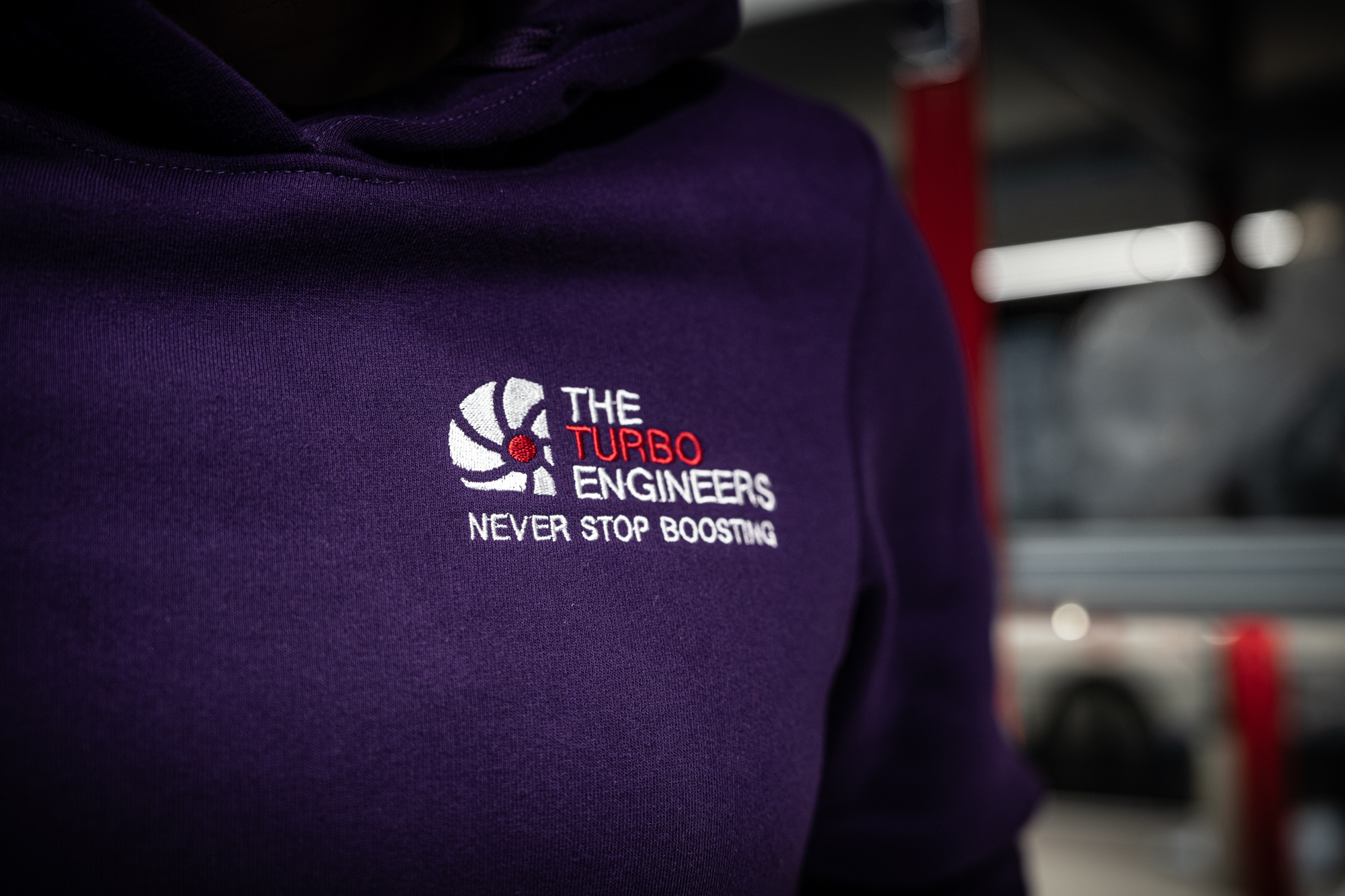 Hoodie NEVER STOP BOOSTING