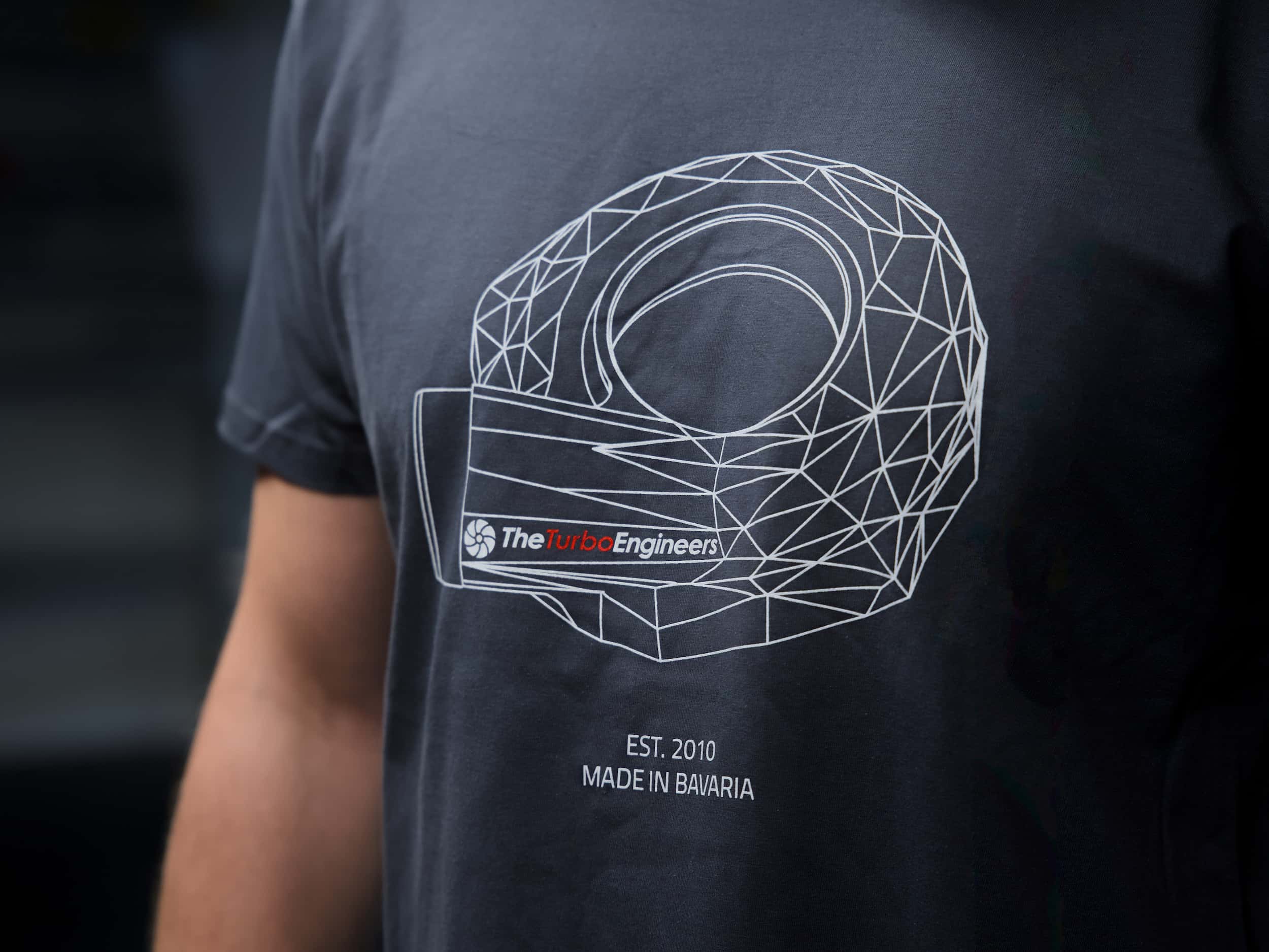 TTE Low Poly Turbocharger T-shirt